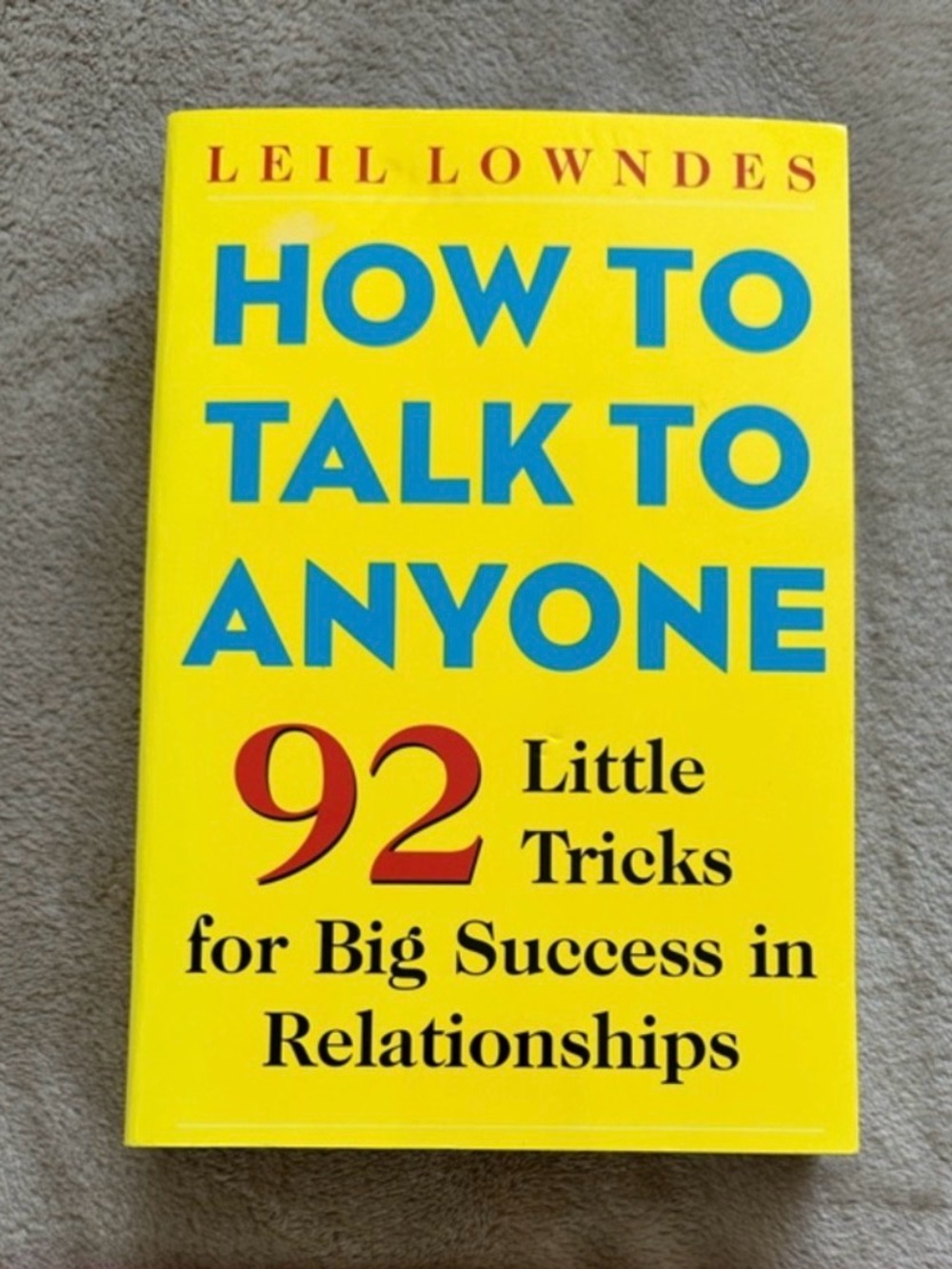 New - How to Talk to Anyone by Leil Lowndes - paperback 9780071418584